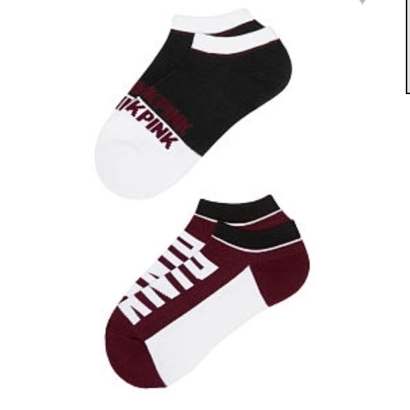 PINK Victoria's Secret Accessories - ✨2 pairs✨PINK Low show socks NIP